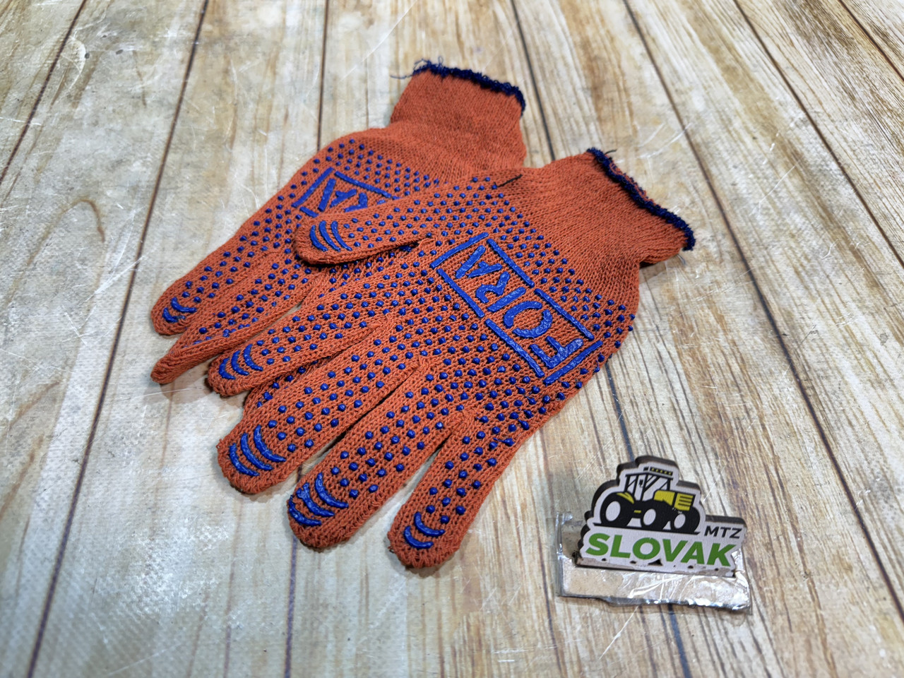 Робочі трикотажні рукавиці з ПВХ покриттям (Еліт), фото 1