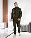 Чоловічий спорт костюм на флісі. Сірий/хакі/чорний/шоколад. 46-48; 50-52; 54-56. - фото 6 - id-p2746891348