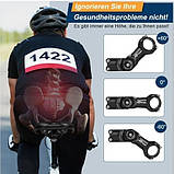 Велосипедний винос керма Toptrek, регульований 31,8 мм x 90 мм, алюміній, ±60°, фото 4