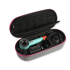 Сумка для зберігання фена DYSON Supersonic HD01- HD16 з насадками каркасна Сіра (код: IBH064S)