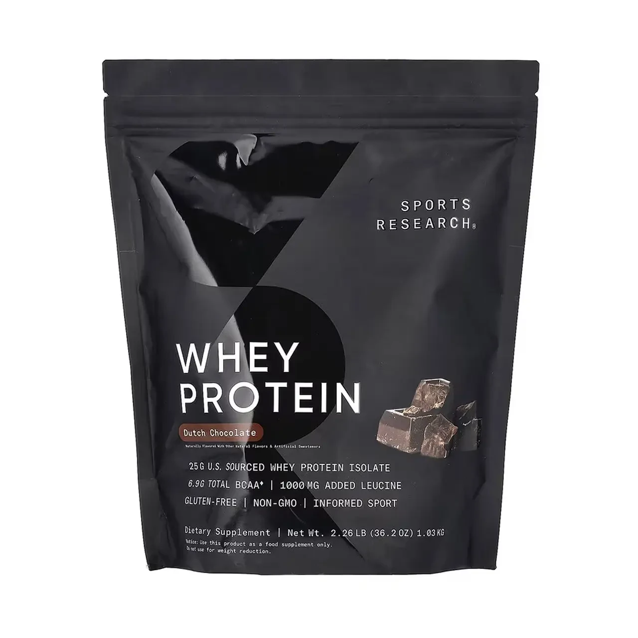 Sports Research Whey Protein Isolate - 1030g