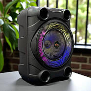 Акустична колонка з LED-підсвічуванням та мікрофоном SPS 8148, фото 4