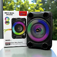 Акустична колонка з LED-підсвічуванням та мікрофоном SPS 8148, фото 7