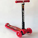 Дитячий самокат триколісний від 3 років, до 80 кг / Самокат для дітей / Триколісний самокат складаний, фото 7
