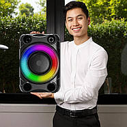 Акустична колонка з LED-підсвічуванням та мікрофоном SPS 8148, фото 8