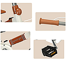 Дитячий біговел з додатковими колесами, Коричневий / Двоколісний біговел / Дитячий велосипед навчальний, фото 3