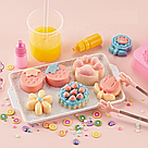 Набір для творчості «Сквіші своїми руками», 7 компонентів, МА-376 / Лапки для дітей / Сквіші набір, фото 3