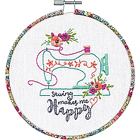 Набір для вишивання Dimensions 72-76293 Щастя у шитті