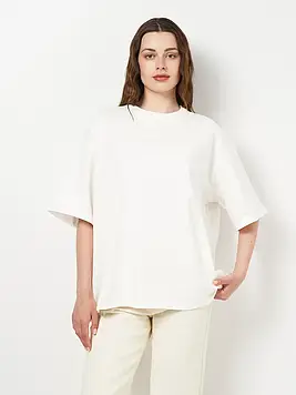 Футболка Оверсайз Преміум преміум якості 2-х нитка петля, модель унісекс вільного крою