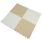 Дитячий килим пазл 20шт + Подарунок Намет ігровий Замок / Килимок-пазл плюшевий / Пазли на підлогу, фото 5