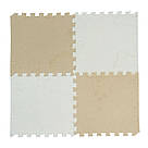 Дитячий килим пазл 20шт + Подарунок Намет ігровий Замок / Килимок-пазл плюшевий / Пазли на підлогу, фото 7