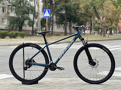 Велосипед гірський спортивний 29" WINNER IMPULSE-2 синій на зріст 170-177 см
