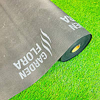 Агроволокно Garden Flora Черное 80 г/м2 0.85м 50м Польша агроволокно для мульчирования огорода