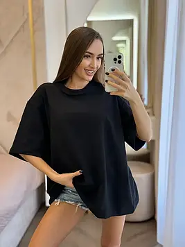 Футболка Оверсайз Преміум преміум якості 2-х нитка петля, модель унісекс вільного крою