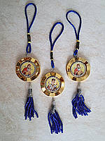 Підвіска оберіг в автомобіль із бісером