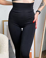 Безшовні Теплі Зимові легінси/лосини на байці, Жіночі теплі лосини байка