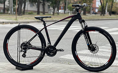 Велосипед гірський спортивний Ardis MTB AL Tucan 29" чорно-фіолетовий на зріст 178-185 см