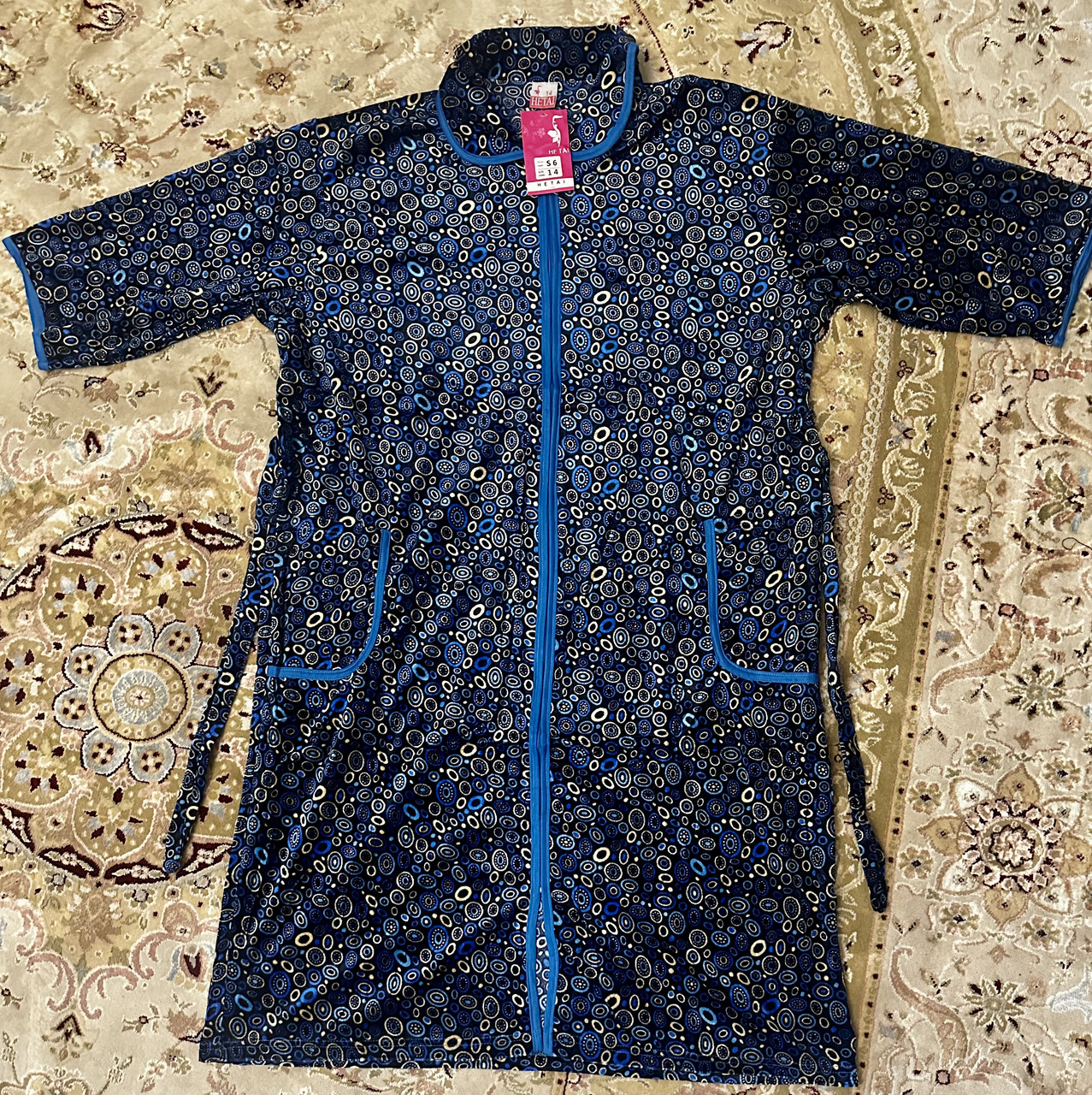 Халатики жіночі великі велюрові 56/62