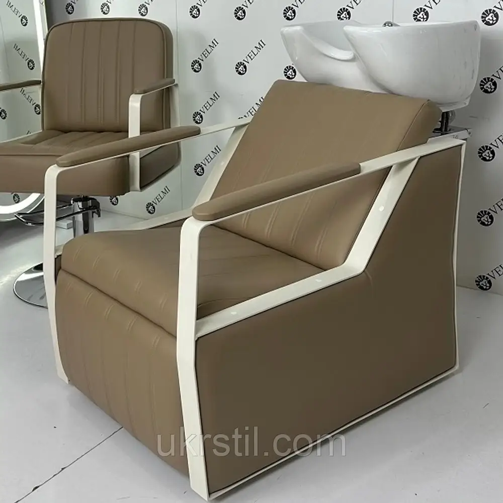 Перукарська мийка Bronx Lux White, фото 1