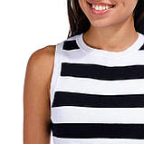 В'язана жилетка DKNY укорочена 1159843196 (Чорний/Білий L), фото 2