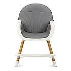 Стільчик для годування 2 в 1 Hanert Liebe Grey, фото 4