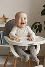 Стільчик для годування 2 в 1 Hanert Liebe Grey, фото 6