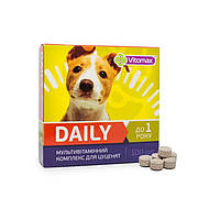 Вітомакс Daily Vitomax мультивітамінний комплекс для цуценят віком до 1 року, 100 таблеток