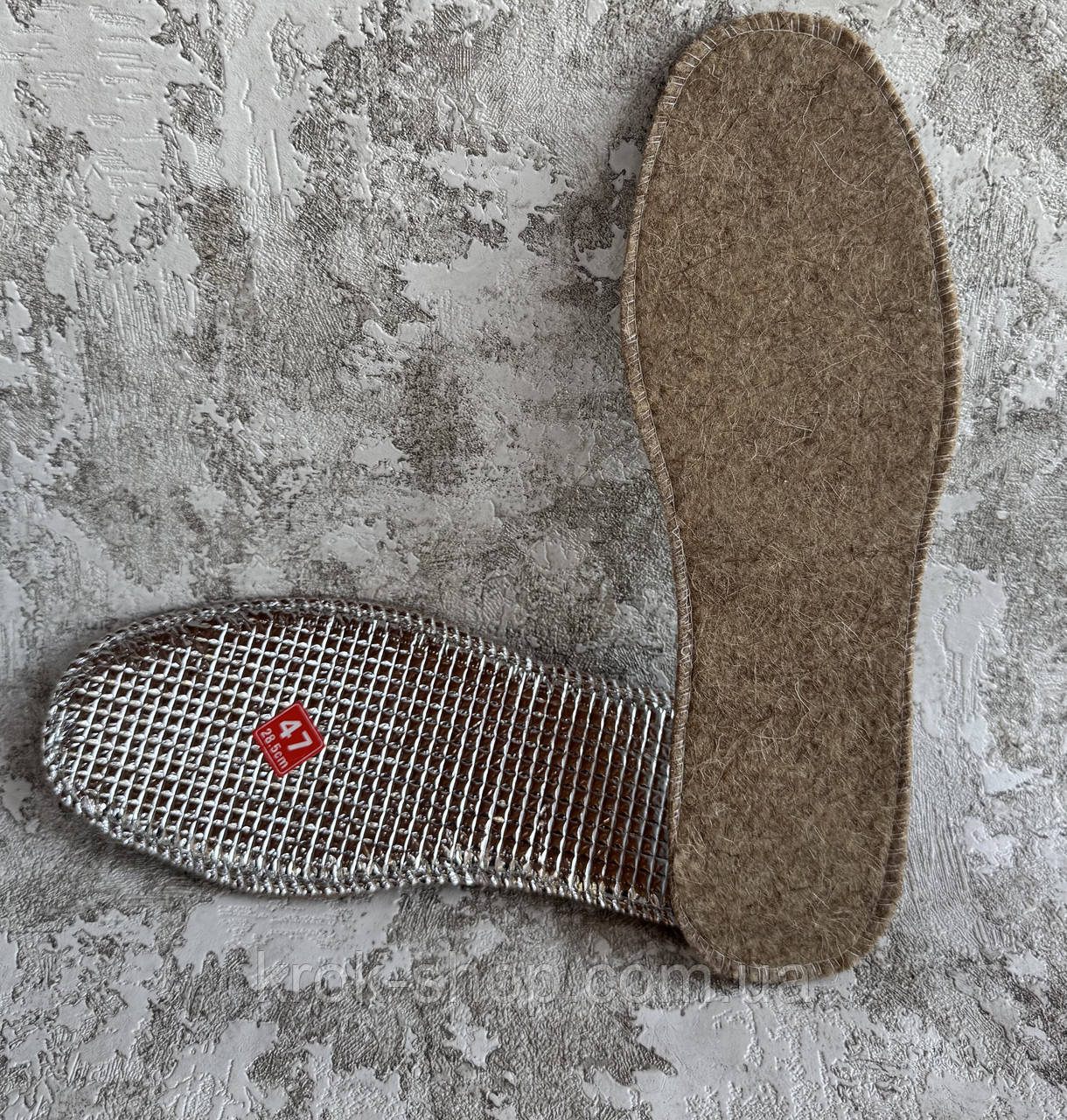 Устілка на фользі (38-46) теплі оптом, фото 1