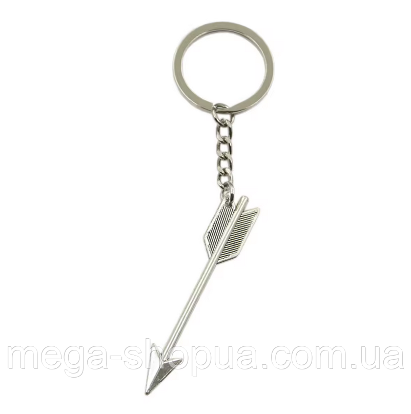 Брелок металевий "Стріла" – стильний брелок для ключів, сумок, рюкзаків FER-21