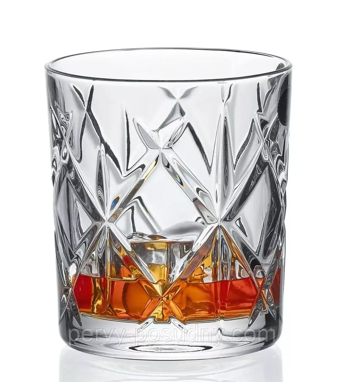 Набір низьких склянок для віскі Bohemia York Crystal 320 мл/6шт 20309/11035/320, фото 1