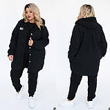 Костюм теплий трійка штани світшот і хутряна сорочка 3018, фото 6