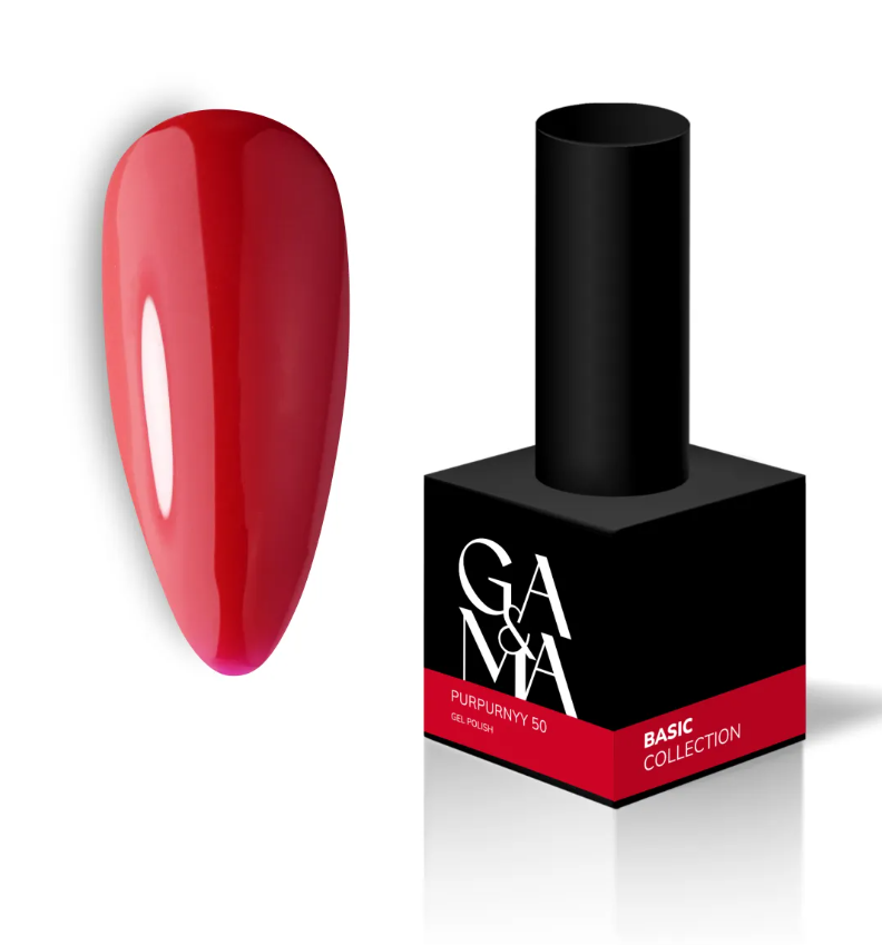 Гель-лак GA&MA Basic Collection №50 Purpurnyy 10 мл, фото 1
