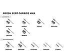 Фреза для випилювання GA&MA Cutter For Cutting Carbide Max D60Violet, фото 2