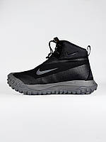 Чоловічі чорні кросівки Nike ACG Mountain Fly Black Dark Grey Winter Fur x Найк 41