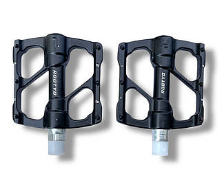 Педалі велосипедні Rogtyo з алюмінієвого сплаву на 4-х промислових підшипниках пара