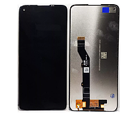 Дисплей Moto G9 Plus XT2087 чорний Екран з сенсором (модуль)