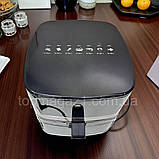 Настільна фритюрниця Zepline 3500 Вт аерофритюрниця антипригарна 8л на 8 автоматичних програм з таймером, фото 6