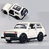 Модель автомобіля НІНВА 1:36 Lada NIVA зі сплаву, іграшки, прикраси для автомобіля (синій колір), фото 2
