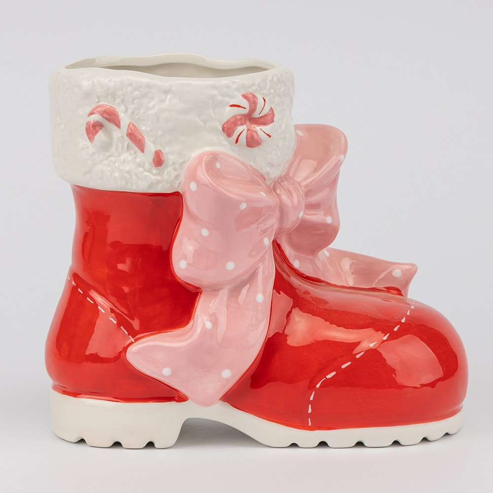 Ємність для зберігання Чоботи з бантом 18 см 6037-018