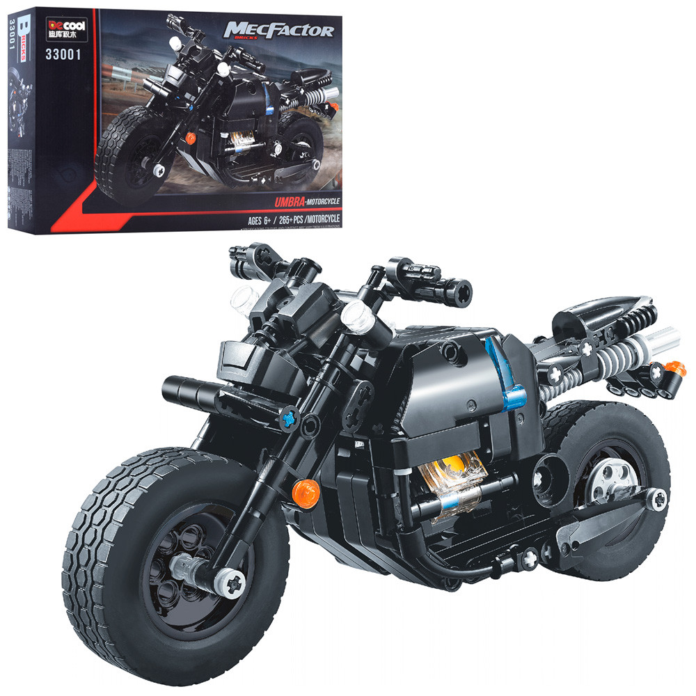 Конструктор мотоцикл, 265 деталей 33001, фото 1