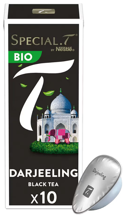 Чай в капсулах для кавоварок Dolce Gusto "Darjeeling " 10 капсул (потрібен адаптер), фото 1