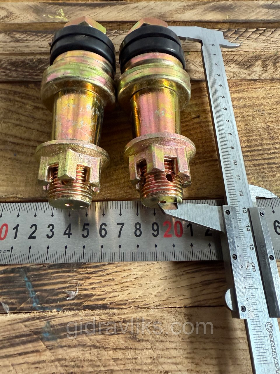 Палець кермового гідроциліндра короткий (130 мм) МТЗ-82 під ГОРУ, фото 1