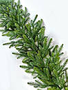 Хвойна гірлянда Forest лита 200 см зелена з салатовими кінчиками (ефект молодої хвої), упаковка 5 шт., фото 2