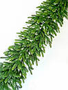 Хвойна гірлянда Forest лита 200 см зелена з салатовими кінчиками (ефект молодої хвої), упаковка 5 шт., фото 3