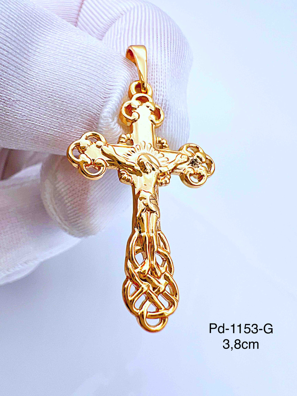 Хрестик Xuping позолота