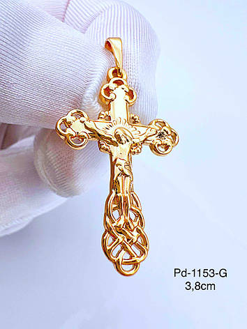 Хрестик Xuping позолота, фото 1