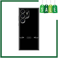 Чехол с картинкой для Samsung Galaxy S24 Ultra - Силует Audi