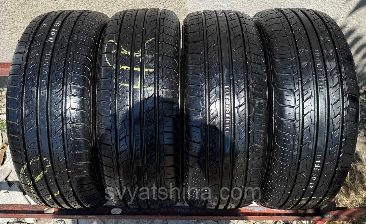 Шини 195/60R14 BLACKLION Cillero літні, б/у, 7.6-7.4 мм, 2018 рік