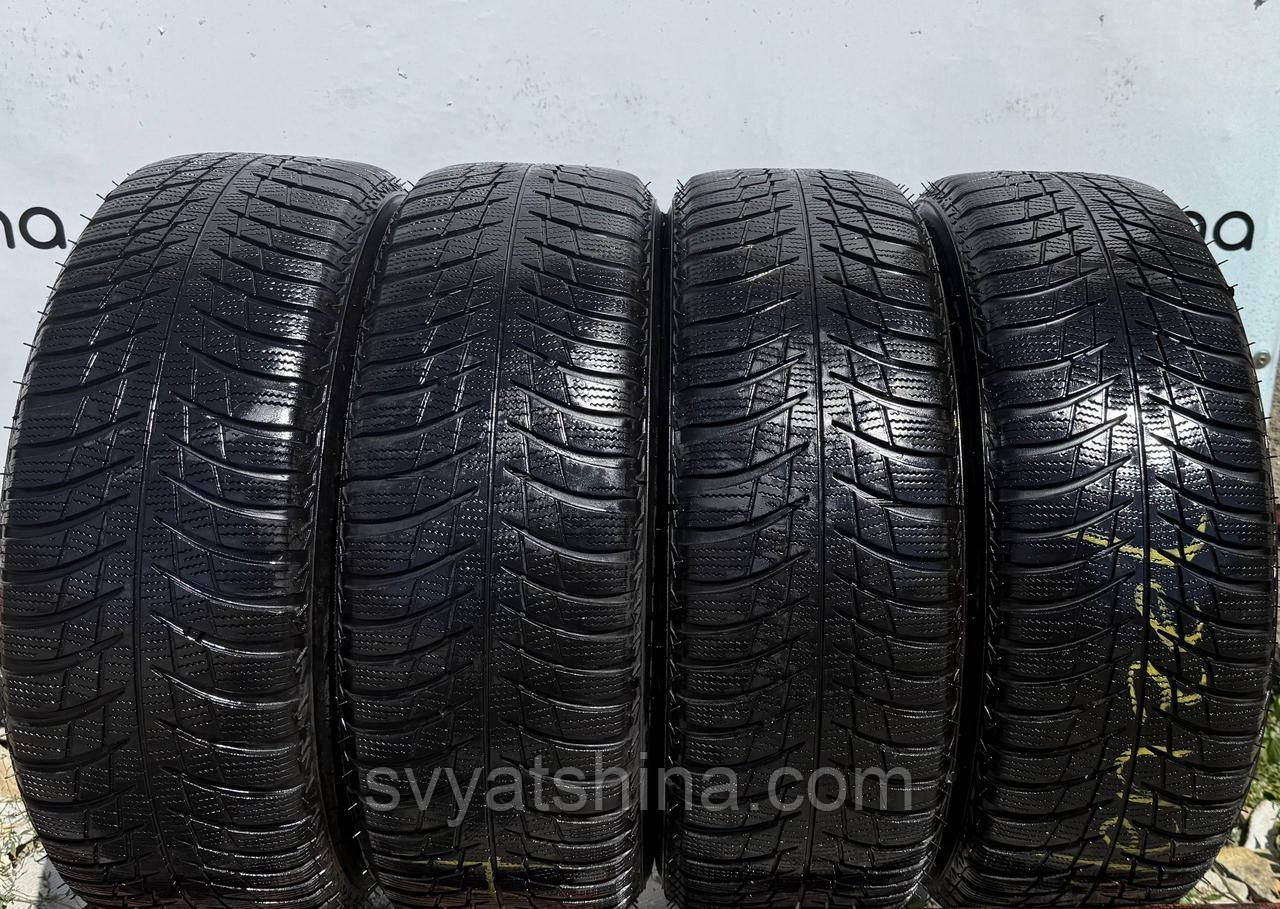 Шини 195/60R15 BRIDGESTONE BLIZZAK LM001 зимові, б/у, 5.5-6 мм, 2016 рік