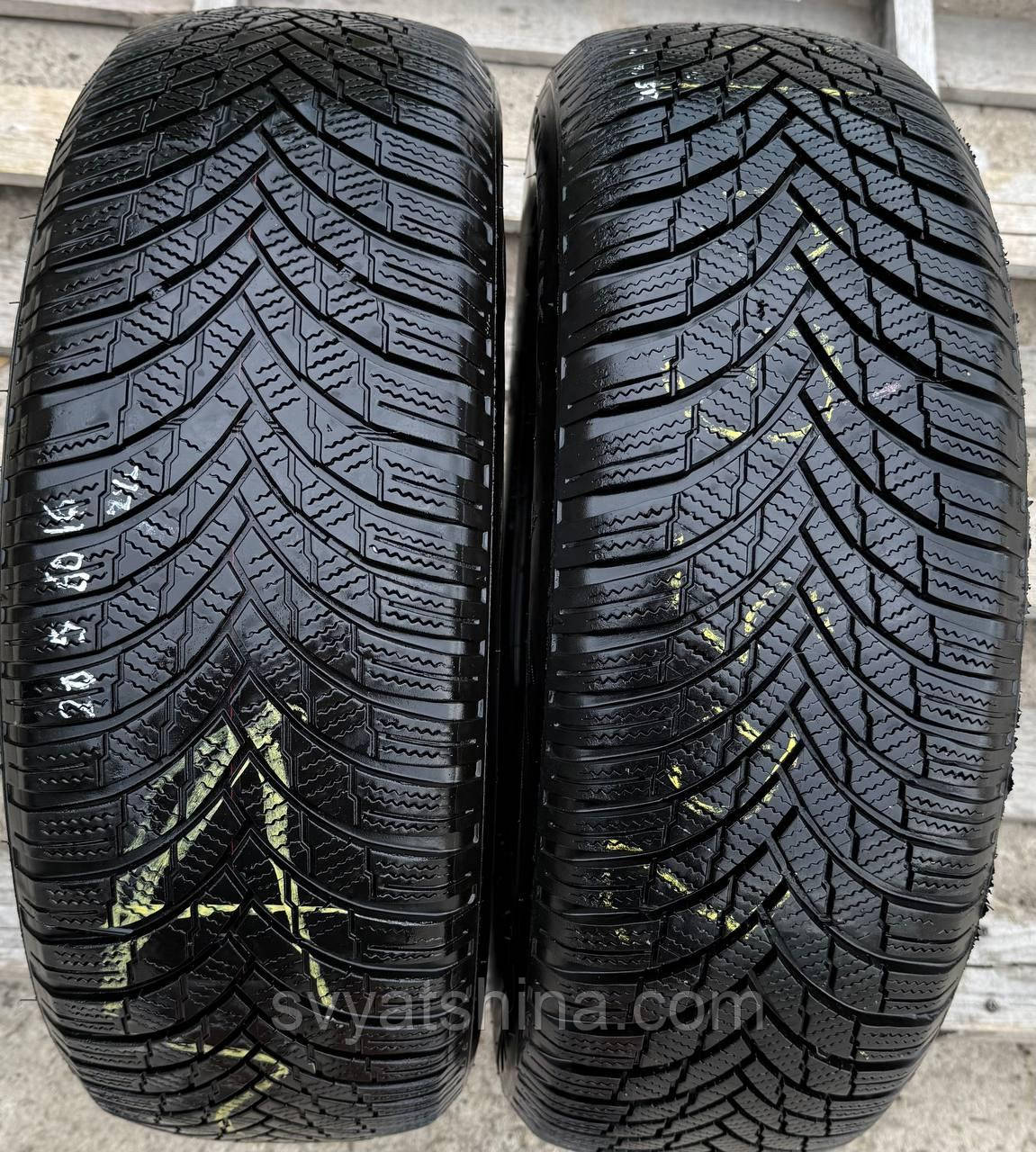 Шина 205/60R16 Firestone Winterhawk 4, зима, б/в, протектор 5,8-8 мм, 2024 р.